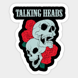 TALKING HEADS BAND Sticker